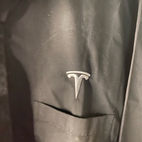 Tesla Black Men’s Casual Button Down Shirt - Picture 2 of 5